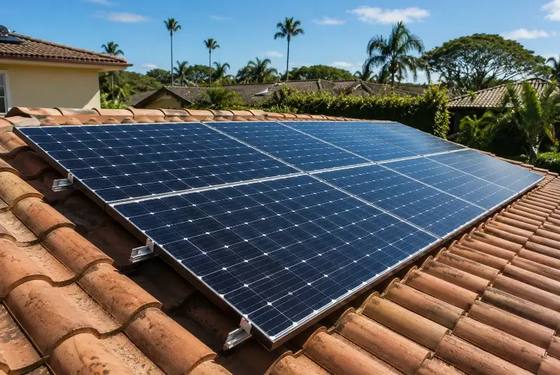 Installation de panneaux solaires à Gurmençon